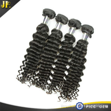 High quality JP brazilian deep wave virgin hair unprocessed human hair extensions